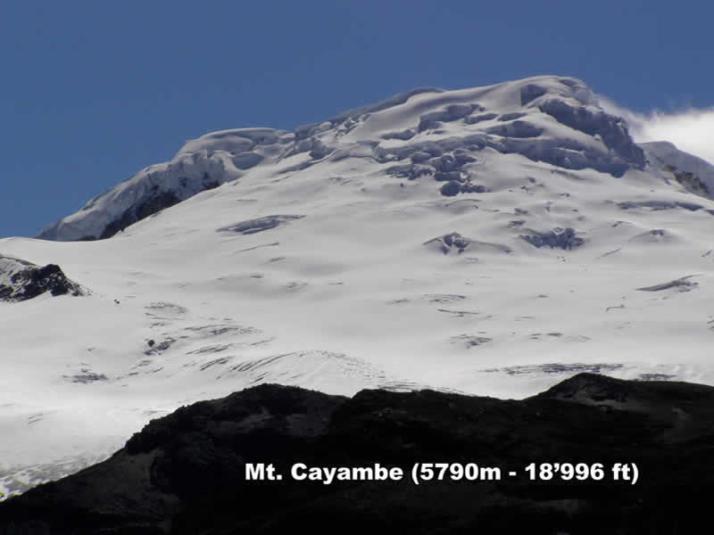 volcan Cayambe